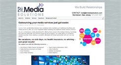 Desktop Screenshot of blmediasolutions.com